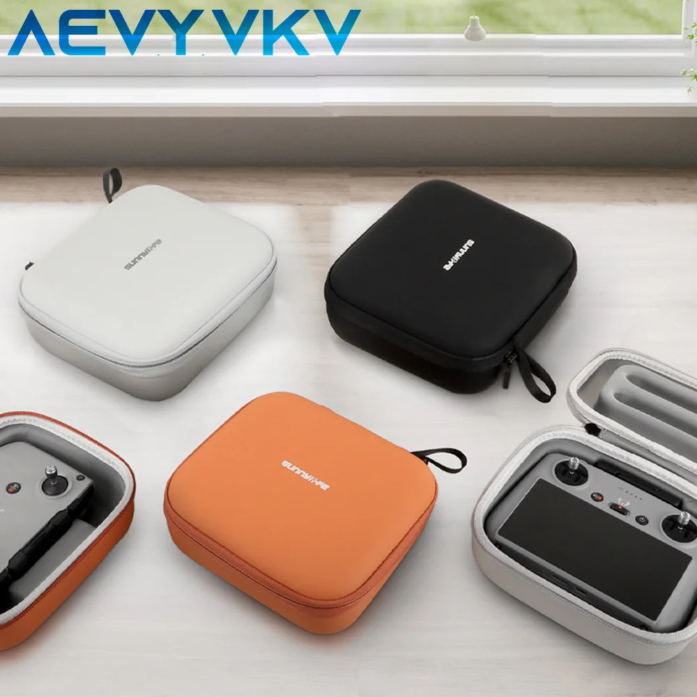 Mini Handbag Storage Bag For DJI NEO /Air3S /Flip Drone Remote Controller Portable For RC 2/1、RC-N3/2/1 Carrying Travel Case
