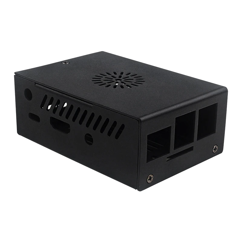 New / Old Orange Pi 3B Case Metal Shell with Fan Optional Antenna Aluminum Heati