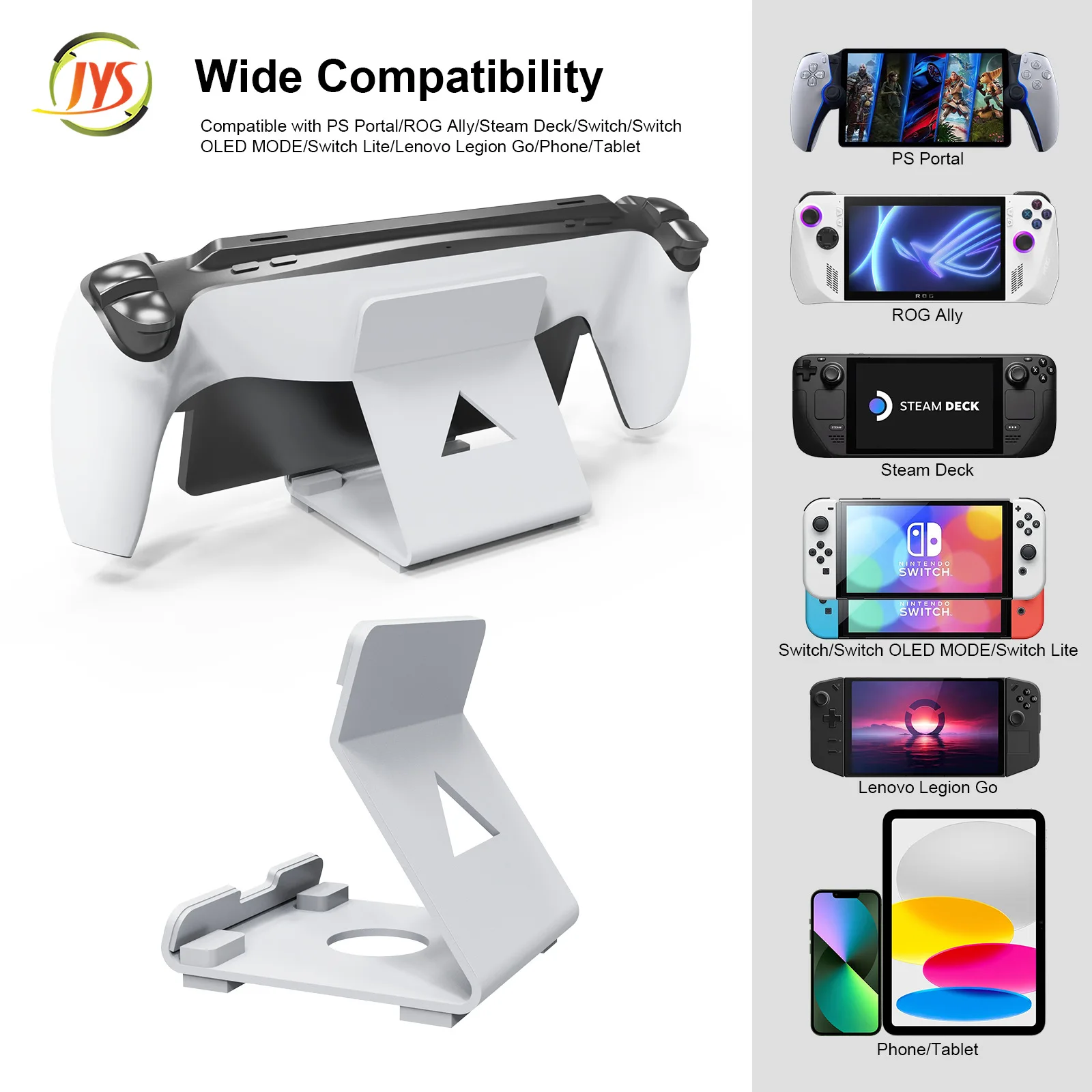 Ps5 Portal Stand Steamdeck/Rog Ally/Switch Phone Easy Stand Jys-P5185