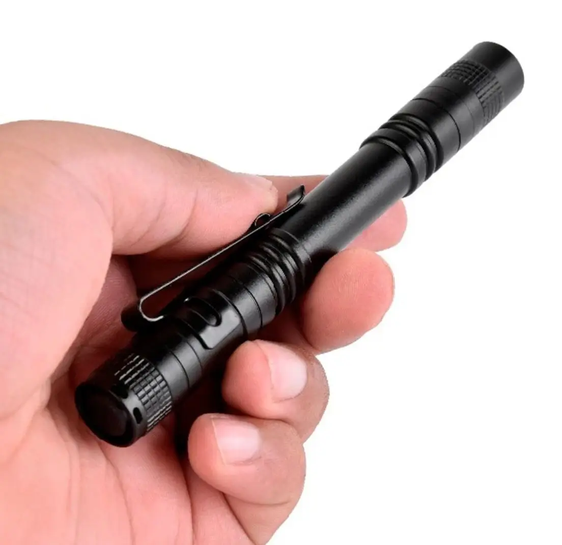 1PC Mini LED Flashlight Waterproof Pocket Torch Powerful LED Lantern AAA Battery For Camping Hunting Led Flashlights Mini Flashlight Mini Led Flashlight Led Torch Light