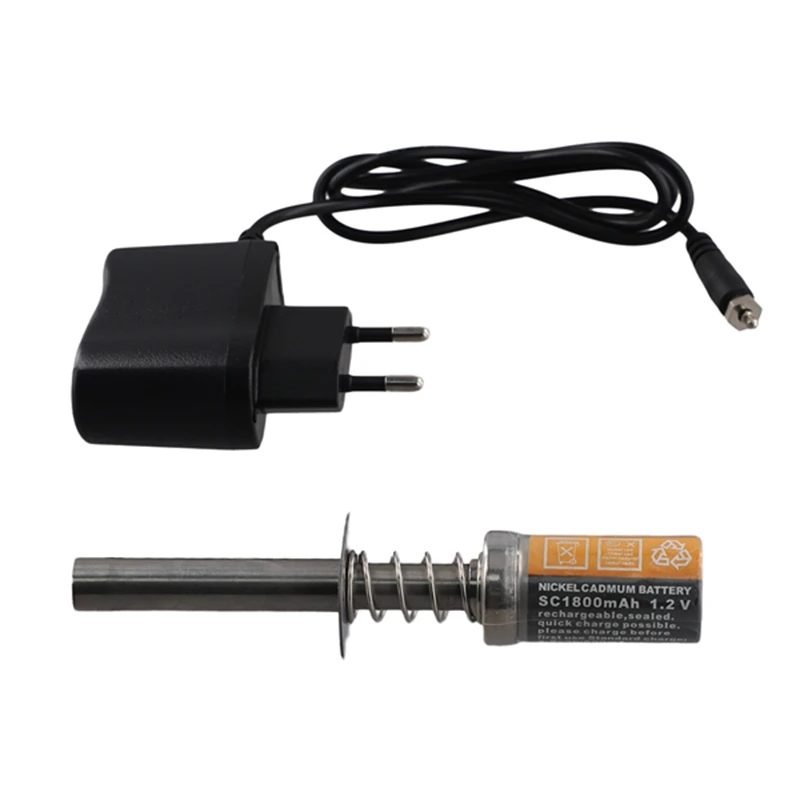 

Для HSP · RC Nitro 1,2 V 1800MAH 3600Mah свечение зажигалки подходит для RC автомобиля 1/8 1/10 80101 перезаряжаемое зарядное устройство