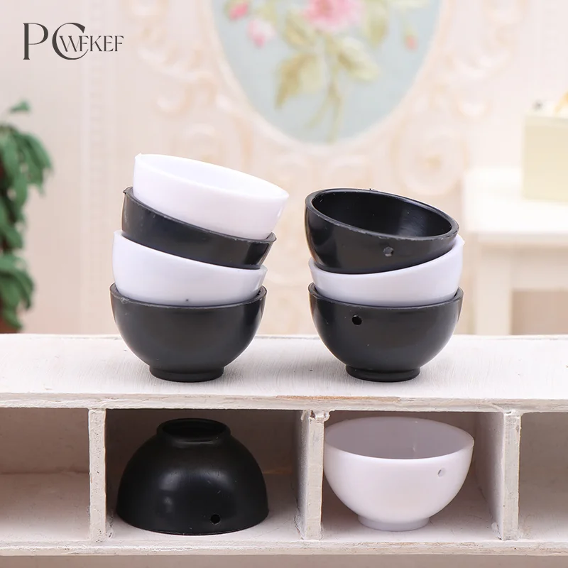 

5Pcs 1/12 Dollhouse Simulation Bowl Set Dollhouse Mini Kitchen Tableware Accessories Dolls House Decor Pretend Play Toy