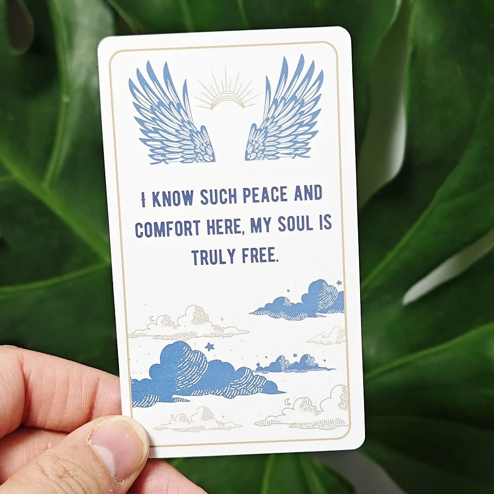 Messages From Heaven Oracle Cards 10.3*6cm  - 54 Pcs Cards with Guidance From Your Crossed Over Loved Ones for General Readings 2