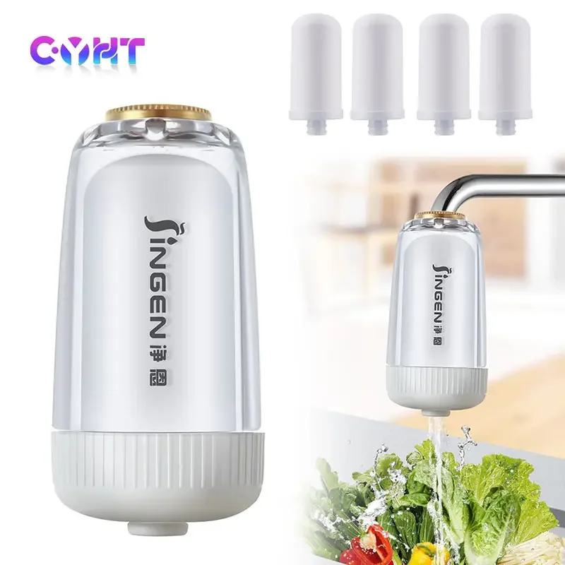 Household Filter Faucet Water Purifier Tap Water Filtration Indirect Drinking Kitchen Front Filtr Water Ceramic Filter Element