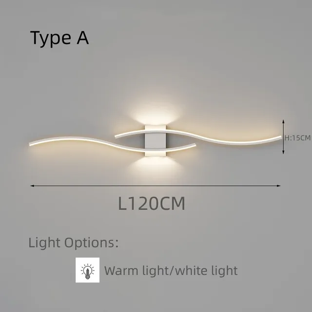 Type A White L120CM