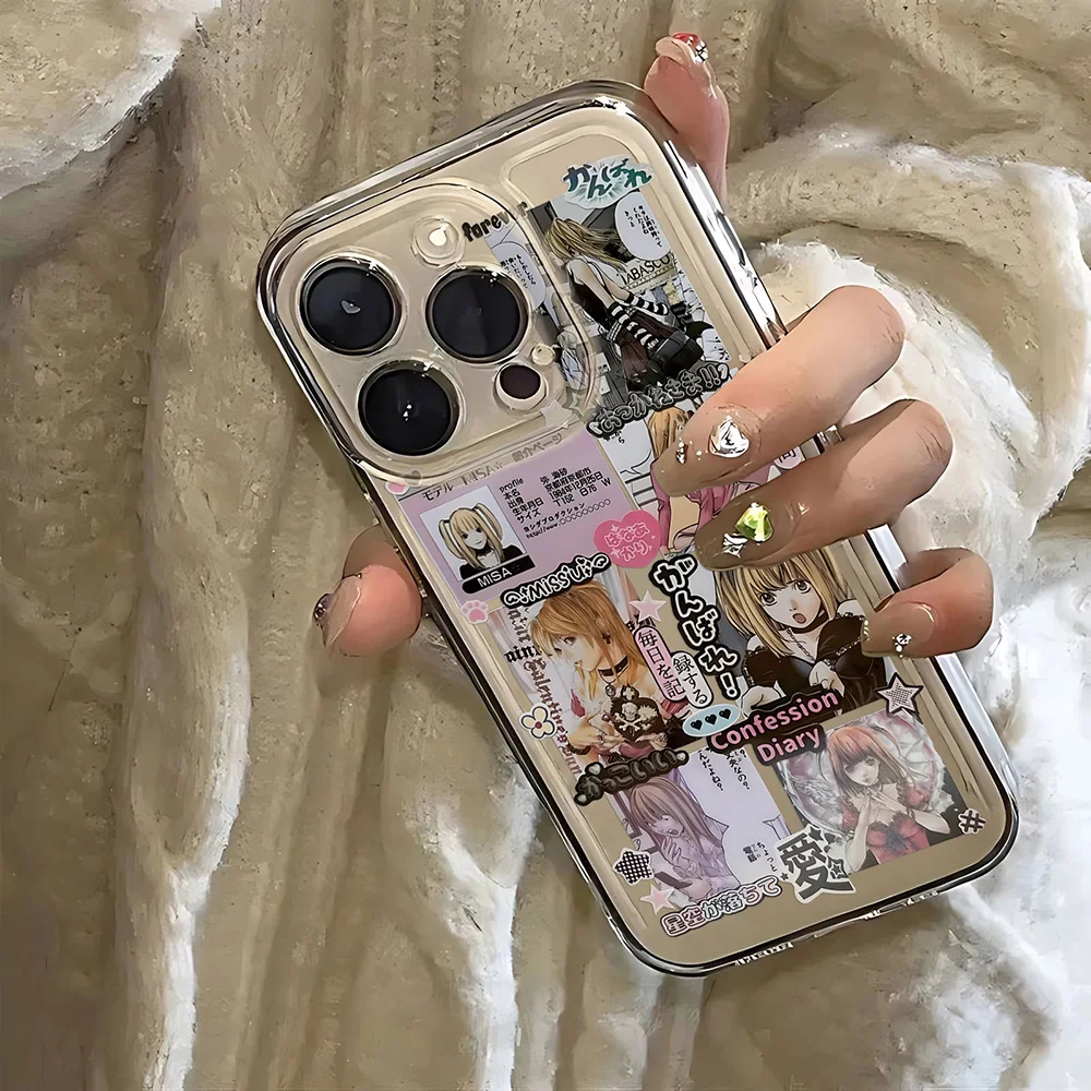 Luxury Death Note Misa Phone Case – Premium Soft TPU Cover