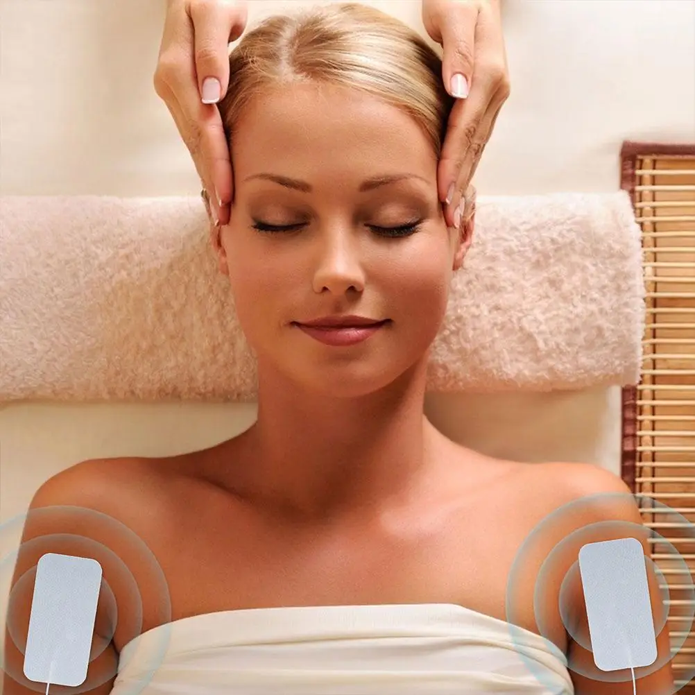 6 Pcs Electric Massage Sticker Pads Physiotherapy Slices Patches