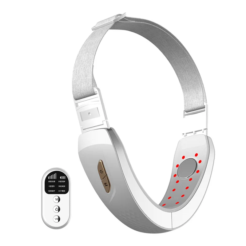 Ifine Beauty Home Personal Skin Care Tool Ems Micro Current Led Light Therapy V Face Lifting Massaggio Facciale