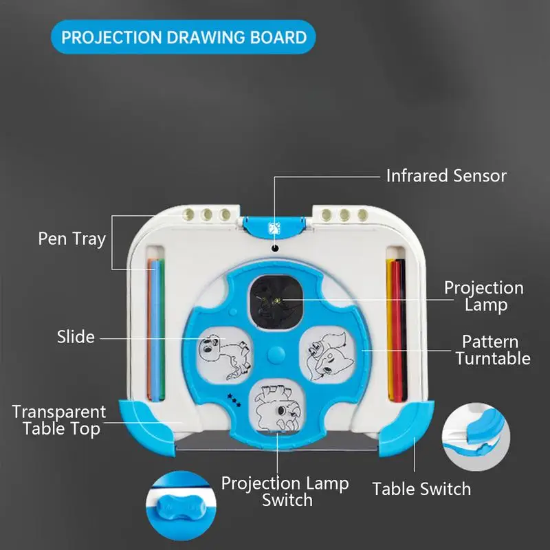  Space Shuttle Drawing Projector for Kids with 66 Patterns and  Rocket Ship Toys