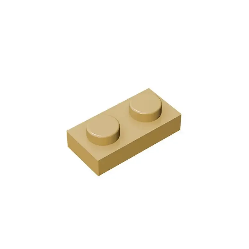 MOC 10PCS 플레이트 1x2 3023 빌딩 블록 키트 하이테크 보드 라이트 보드 벽돌 입자 DIY 아이디어 장난감 어린이 생일 아이 선물