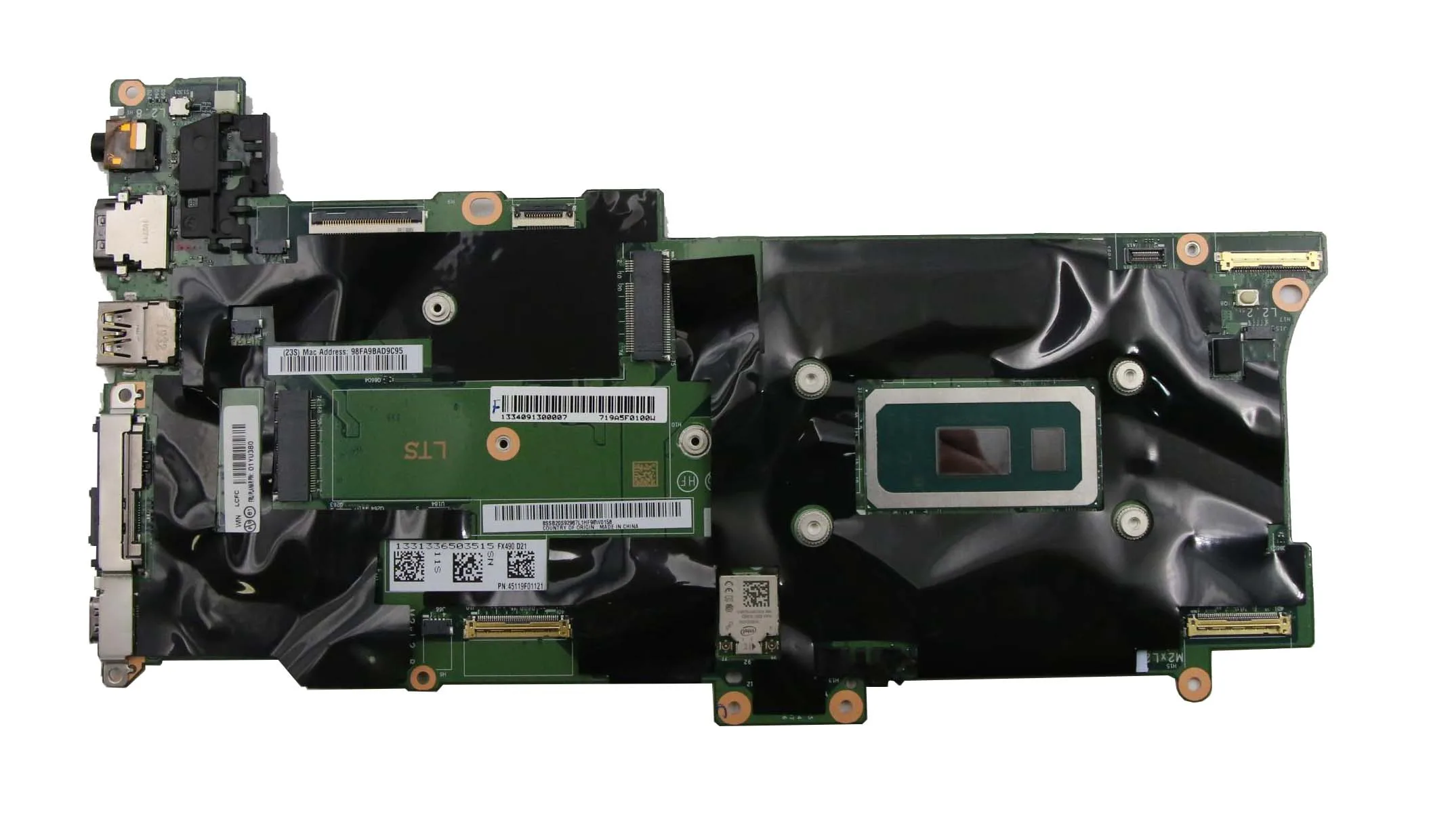 01 Yu380 Per Thinkpad X1 Carbon 7Th X1 Yoga 4Th Gen Scheda Madre I5-8365U 16G