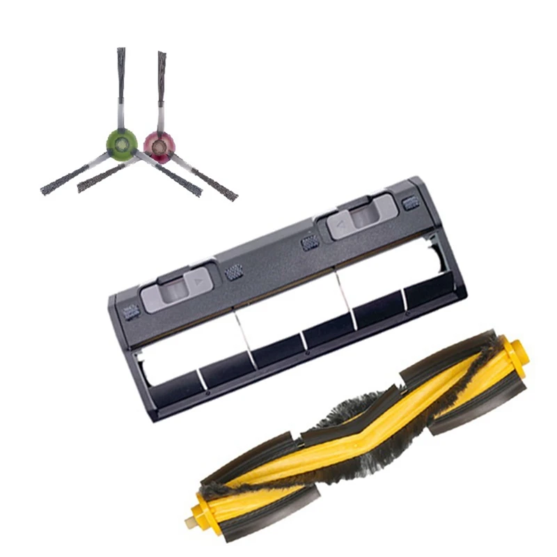 

Vacuum Cleaner Side Brushes Main Brush Cover Kit For Ecovacs Deebot OZMO 950 Robotic Vacuum Cleaner Parts Accessories