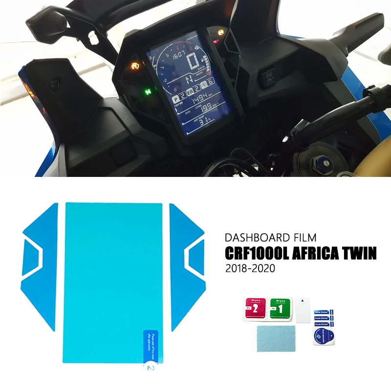 Motorcycle Cluster Scratch Screen Protection Film Dashboard Screen Protector for Honda CRF1000L Africa Twin CRF 1000L
