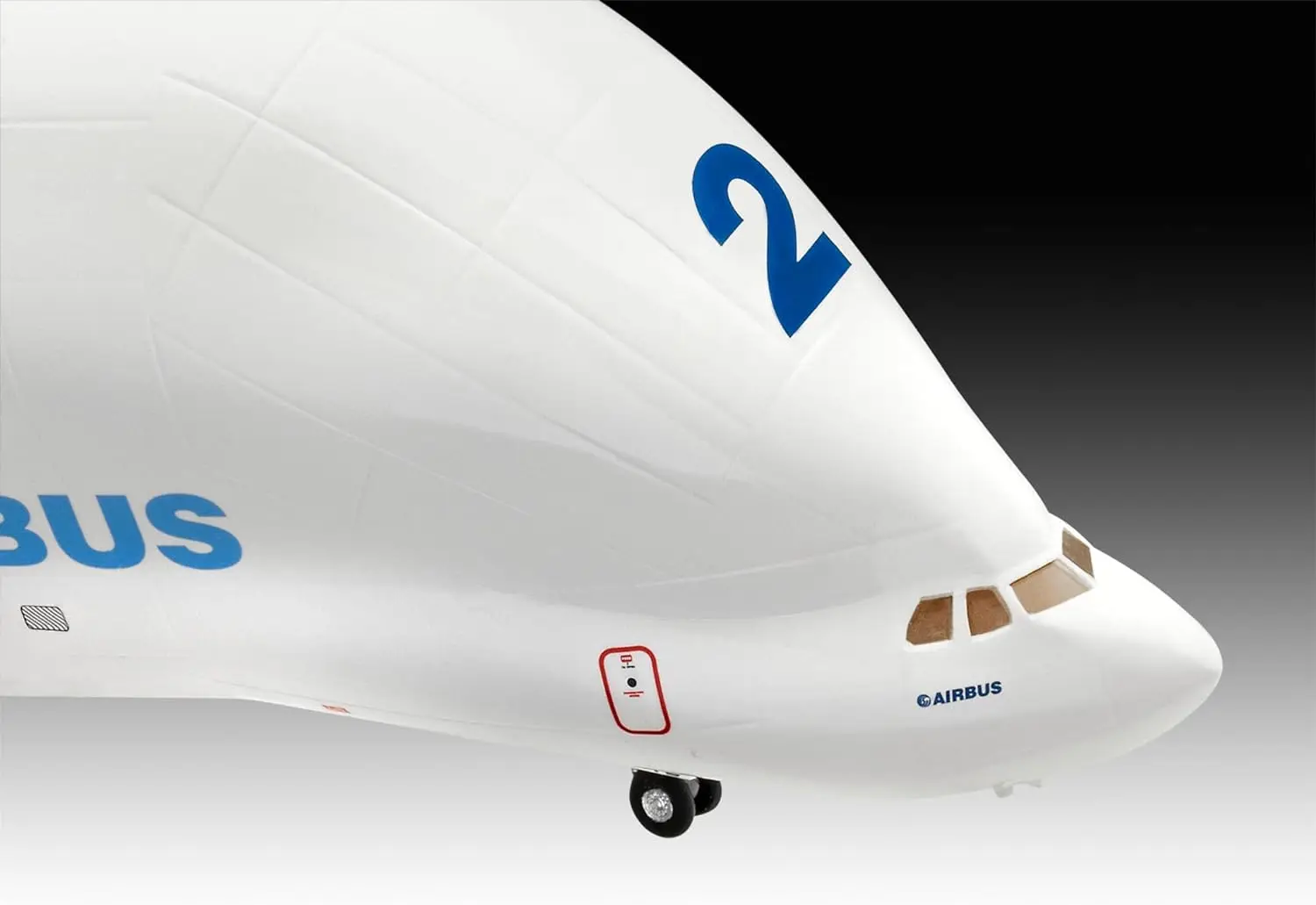 Model Airplane Close-up
