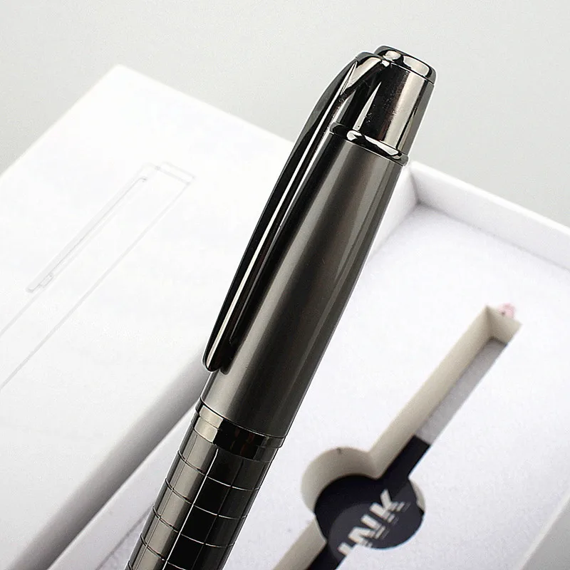 Classic Design Business Men Luxury Metal Ballpoint Pen Signature Writing Gift Pen
