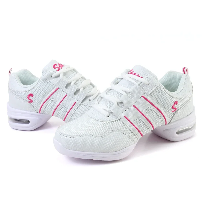 Dancing Shoes For Women Sports Feature Modern Jazz Dance Shoes Soft Outsole Breath Dance Female Waltz Sneakers women shoes women sneakers