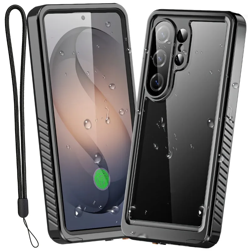 Enhanced Waterproof Aluminum Phone Case - Premium Luxury Swimming Cover