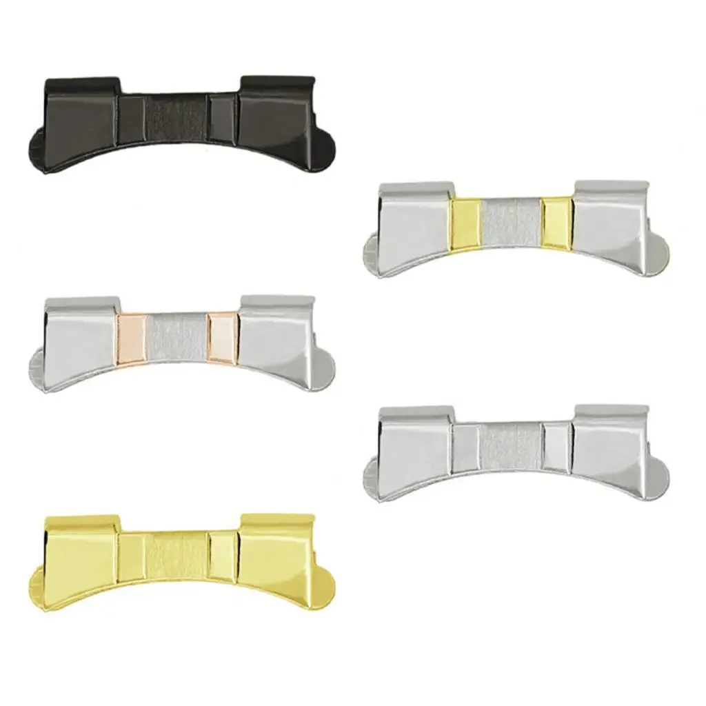 Stainless Steel Curved End Watch Strap for Repairs and Replacements