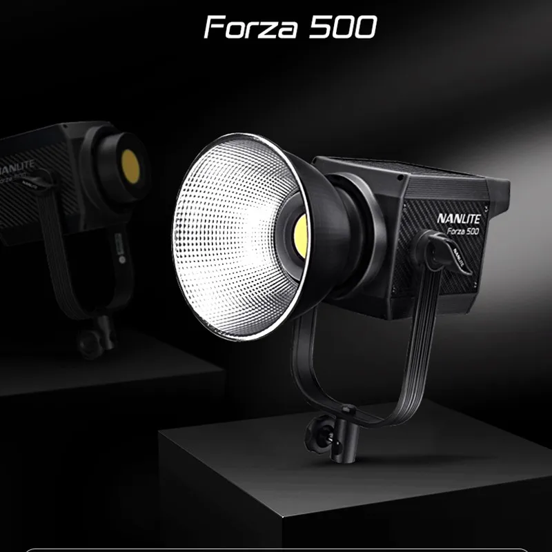 난라이트 포르자 500 LED 조명, 사진 조명 램프, Nanguang LED 스포트 라이트, 카메라 전문 스튜디오 비디오 조명, 60W, 5600K