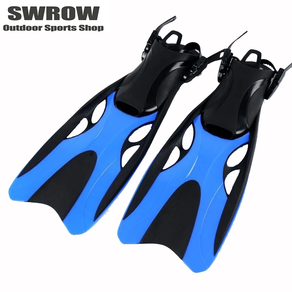 

2023 New Adult Diving Fins Professional Scuba Diving Adjustable Swimming Frog Shoes Non-Slip Comfortable Diving Long Fins