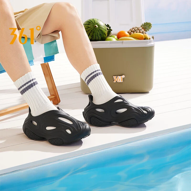 남성용 통기성 미끄럼 방지 샌들 슬리퍼, 수륙 양용 운동화 672426732, 361 도 N40, 여름 야외 착용 