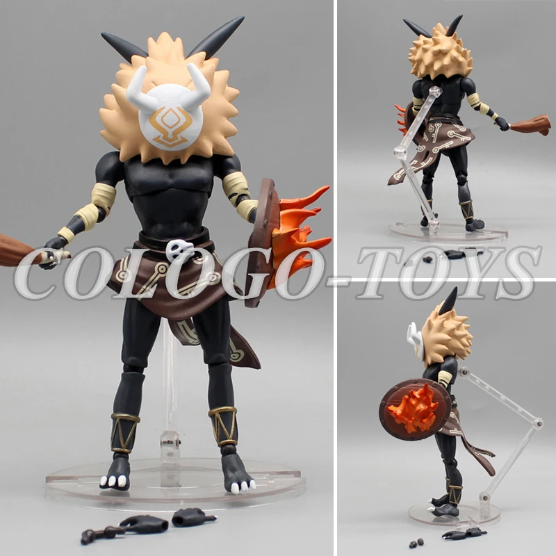 

Фигурка героя игры Genshin Impact деревянная щит, 18 см, фигурка героя из игры Hilichurl Guard GK из ПВХ, коллекционные модели, куклы, игрушки, подарок на день рождения