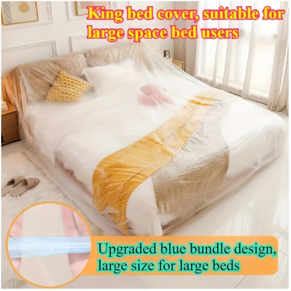 Lot de 2 housses de lit extra larges