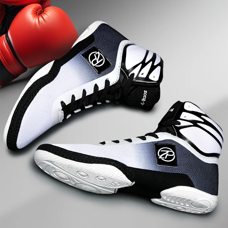 Wrestling Shoes Men Boxing Shoes for Fighting Powerlifting Bodybuilding Boots Footwear