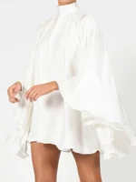 Embrace the summer elegance with our Gymystars Women's Turtleneck Dress 2