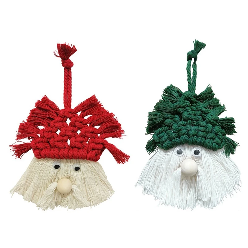 

Узоры с Санта-Клаусом хлопок узоры с Санта-Клаусом Набор рождественских украшений, украшения для новогодней елки