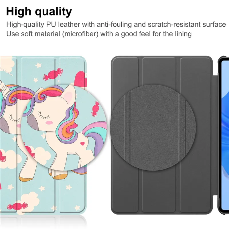 Tablet Fonda per Huawei Matepad Pro 11 Cover 2022 Custodia in pelle Tri Fold per Coque Huawei Matepad Pro 11 2022 Custodia da 11.0 pollici_voghion.com