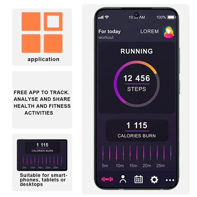 Smart Watches for Women [400+Watch Faces/Calls/Female Health], 1.27 5