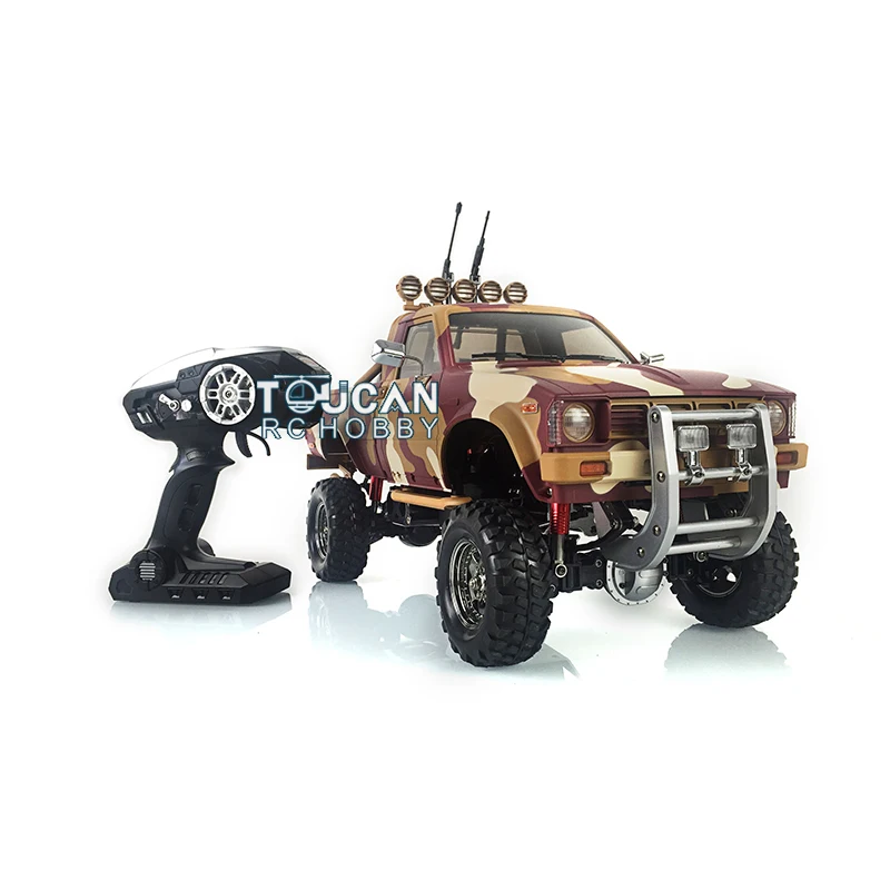4*4 HG P417 RC Crawler 1/10 Scale 2.4G Remote Control Off Road Racing Car Middle East Pickup Model Rally Car Toys TH16743 4