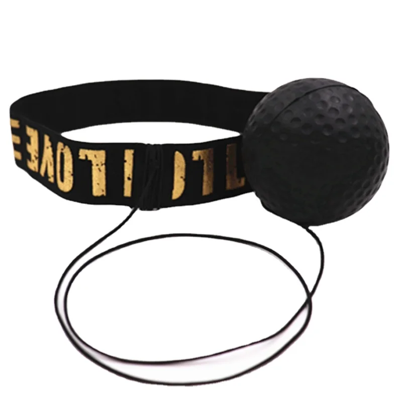 Boxing Reflex Ball Head-mounted Boxing Speed Ball Head Band Sanda Combat AgilityTraining Equipment Home Gym Workout Ftiness