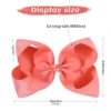 20pcs Sweet Random Color Bow Hair Clip Sets for Women Girls Handmade Bows Hairpins Holiday Hair Clip Baby Hair Accessories Gifts 4