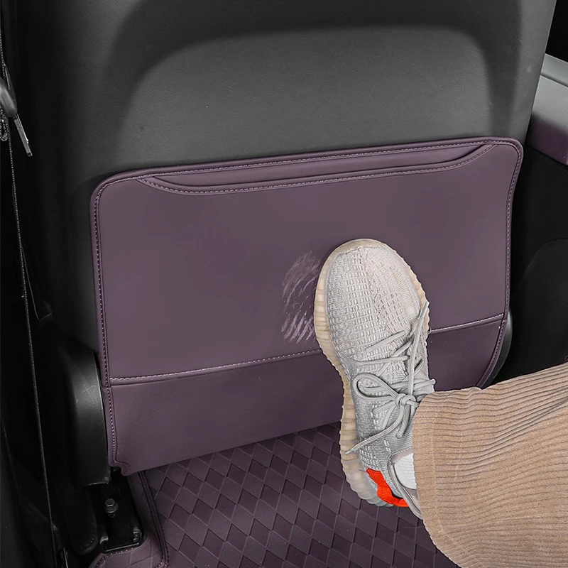 시트 등받이 안티 킥 패드 뒷좌석 보호 패드 자동차 인테리어 장식 수정 부품 마쓰다 EZ-60 CX-6e 2025 2026