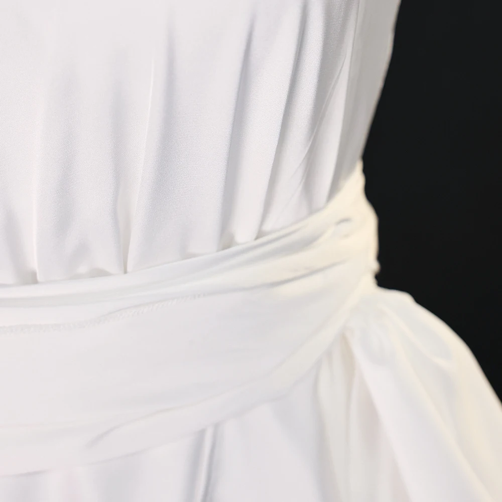Re:Zero - Starting Life in Another World-Inspired Emilia Wedding Dress Cosplay Costume for Women
