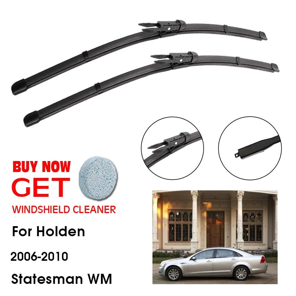 

Car Wiper Blade For Holden Statesman WM 26"+15" 2006-2010 Front Window Washer Windscreen Windshield Wipers Blades Accessories