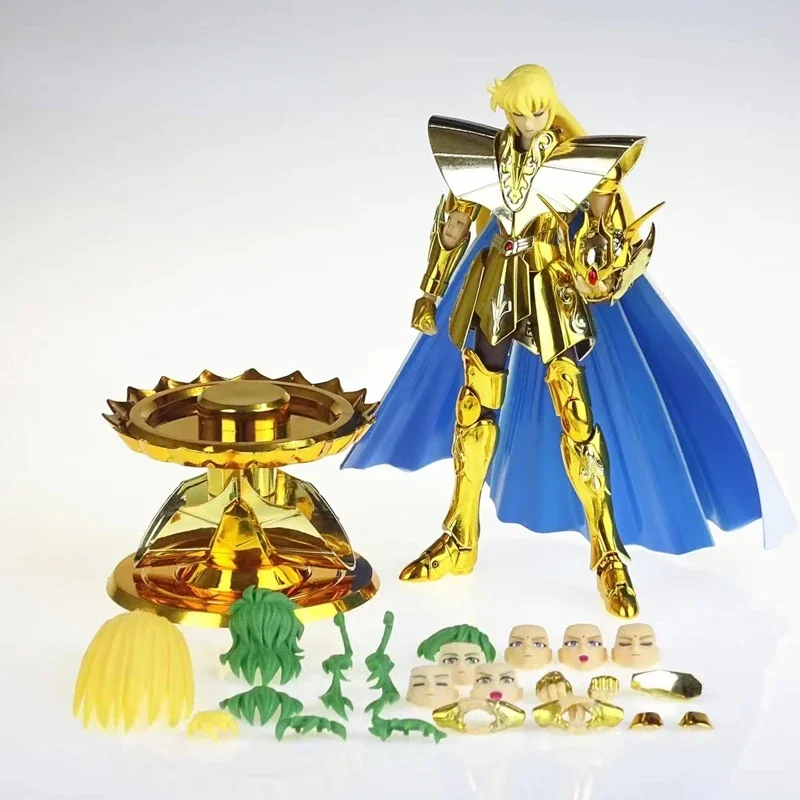 

In Stock CS Model Saint Seiya Myth Cloth EX Virgo Shaka Metal Armor Action Figure Knights of Zodiac Anime 24K OCE Toys Gifts