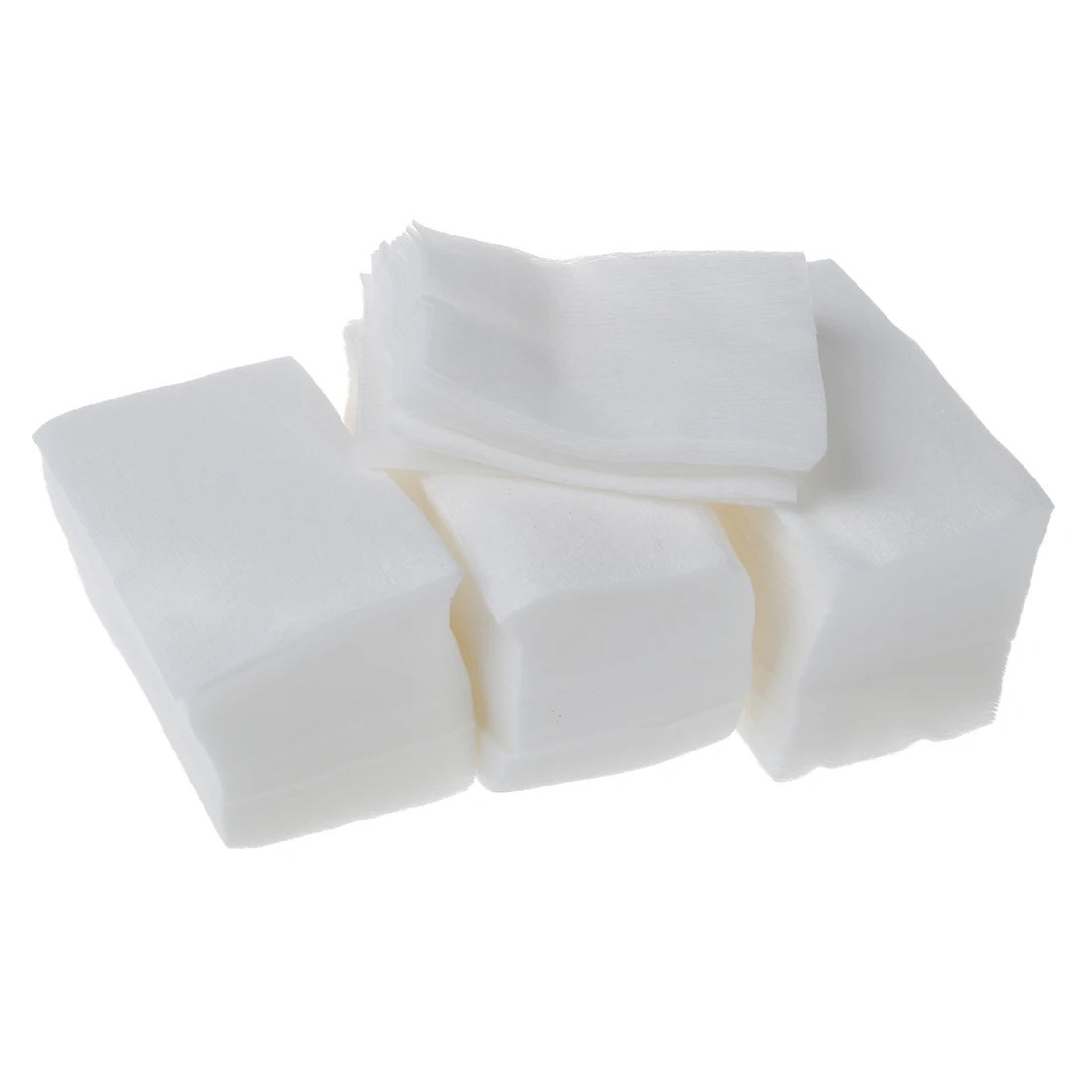 

320pcs Lady White Rectangular Face Cleaning Cotton Pads