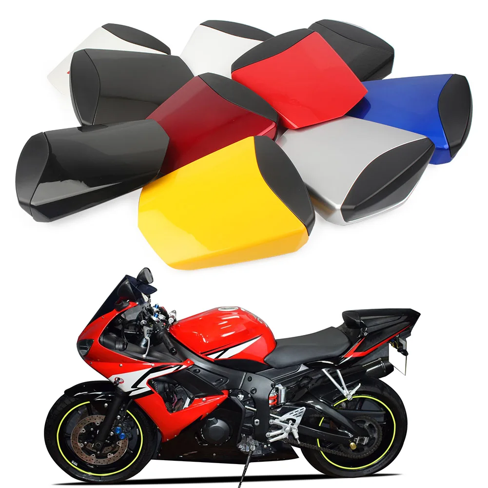 

YZF R6 Motorcycle Rear Pillion Passenger Cowl Fairing Seat Back Cover For Yamaha YZF-R6 2003 2004 2005 ABS Plastic