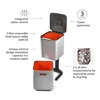 Joseph Joseph Totem Compact 40 liter Waste Separation and Recycling Kitchen Trash Can with odor filter and removable food waste 6