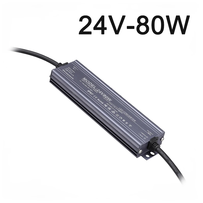 ตัวเลือกสินค้า สวิตชิ่งซัพพลายกันน้ำกลางแจ้ง 12-24V ทนทาน IP67