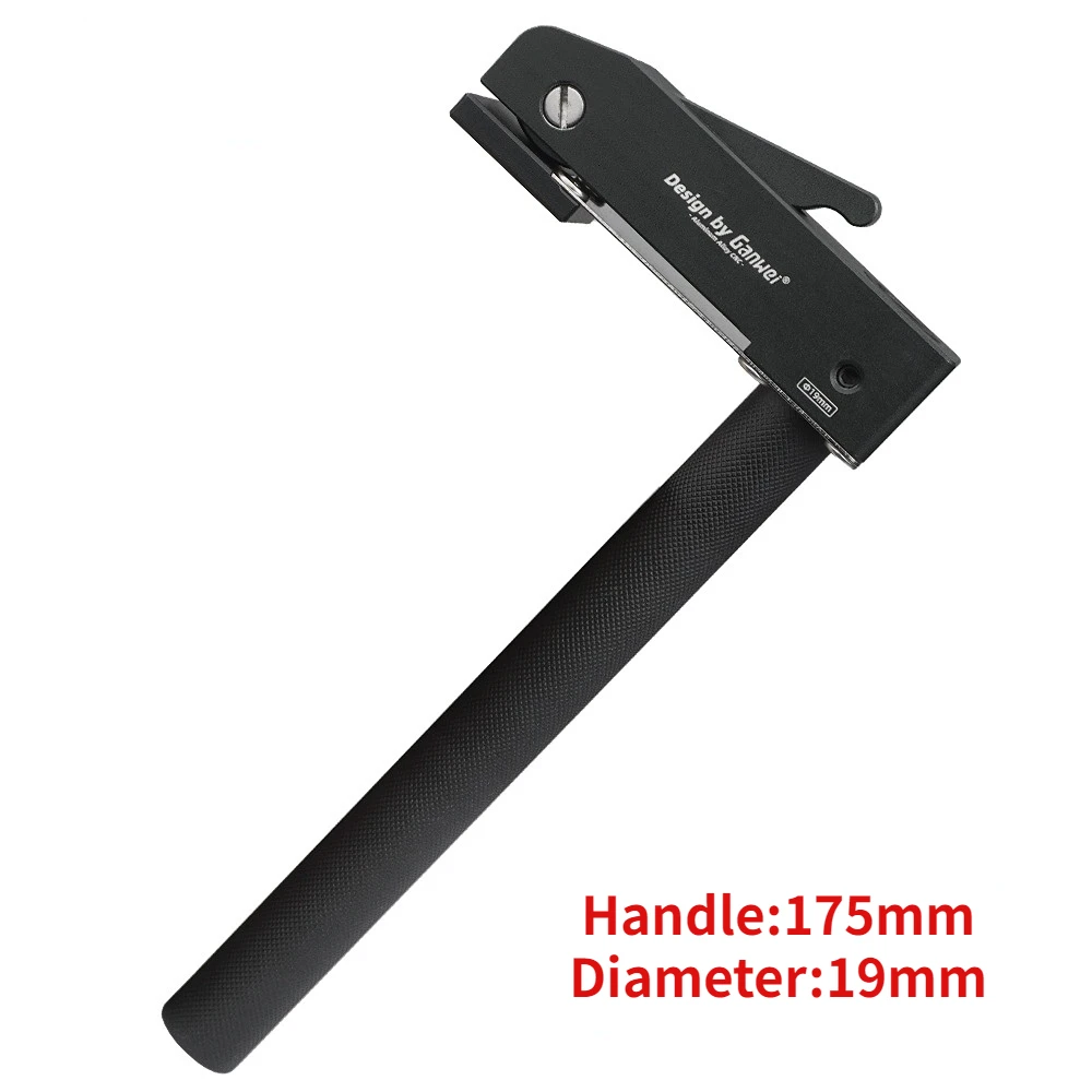 Morsetti Ad Azione Rapida Per Falegnameria – 19 Mm – Lega Alluminio + Acciaio – Serraggio Regolabile 3 Marce - 4