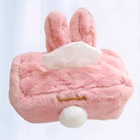 Rabbit Ear Tissue Box Napkin Storage Container Paper Holder For Living Room Office Tissue Boxes Paper Towel ganizer Home Storage 1