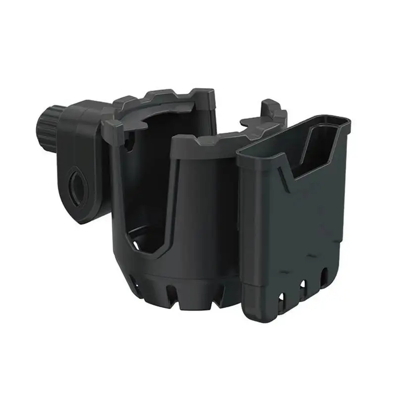 

Держатель для чашки на коляску с держателем для телефона, большой органайзер для велосипедной чашки, подходит для бутылок любого размера, универсальный держатель для чашки