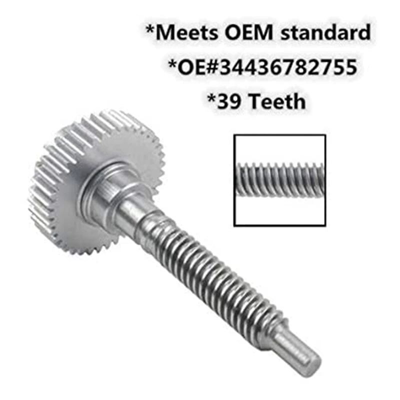 금속 주차 브레이크 기어 액추에이터 수리 키트, BMW E65 E66 745I 750I 760I Li 34436782755 에 적합, 39 톱니