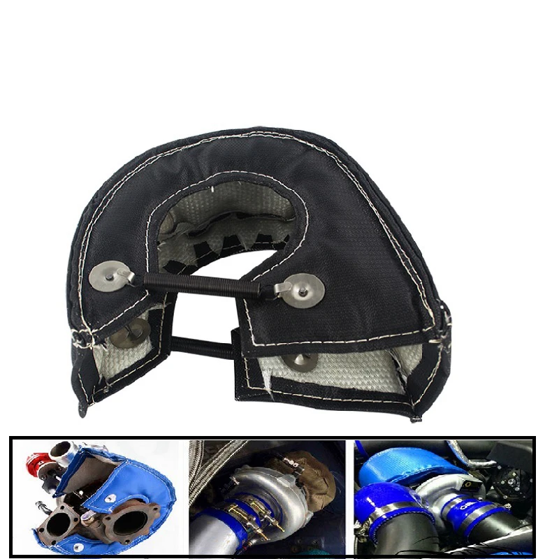 High-Performance Glass Fiber Turbo Heat Shield Blanket Cover for Turbochargers