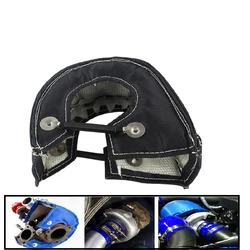 High - Performance Glass Fiber Turbo Heat Shield Blanket Cover for Turbochargers (Black)