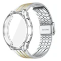 Clear silver gold